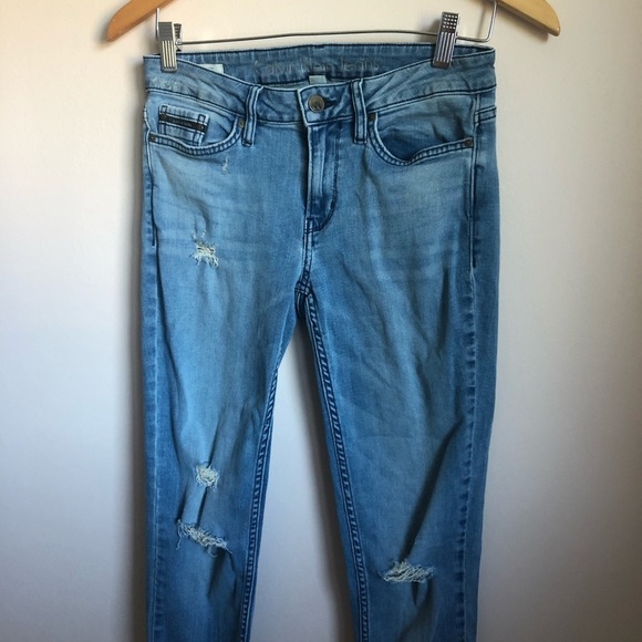Calvin Klein | Blue Distressed Jeans - Picture 3 of 7